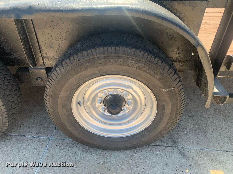 image for item JT9779 2024 Shop built 18' utility trailer