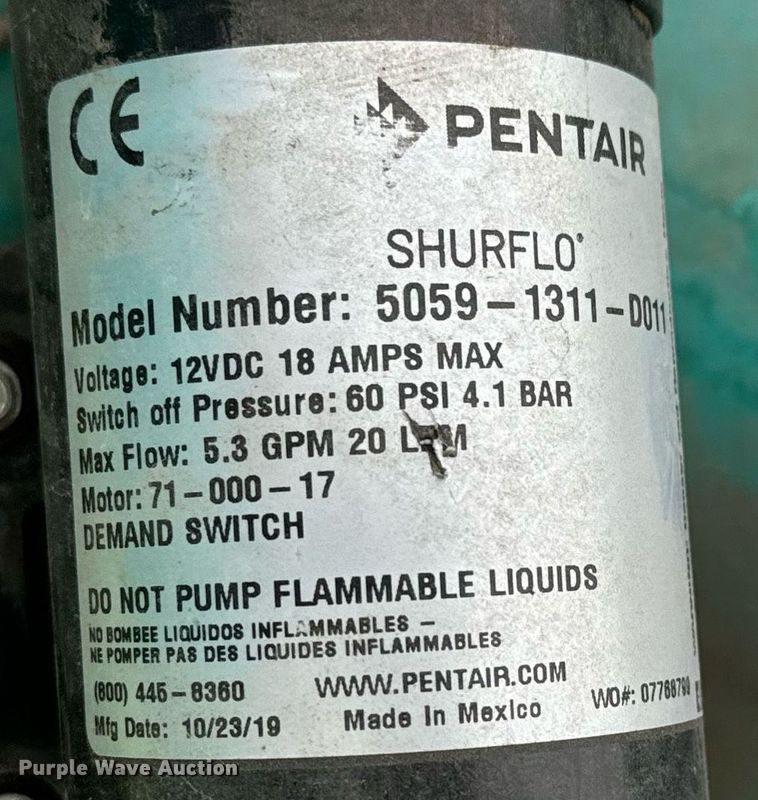 image for item MV9184 Shop built turf sprayer