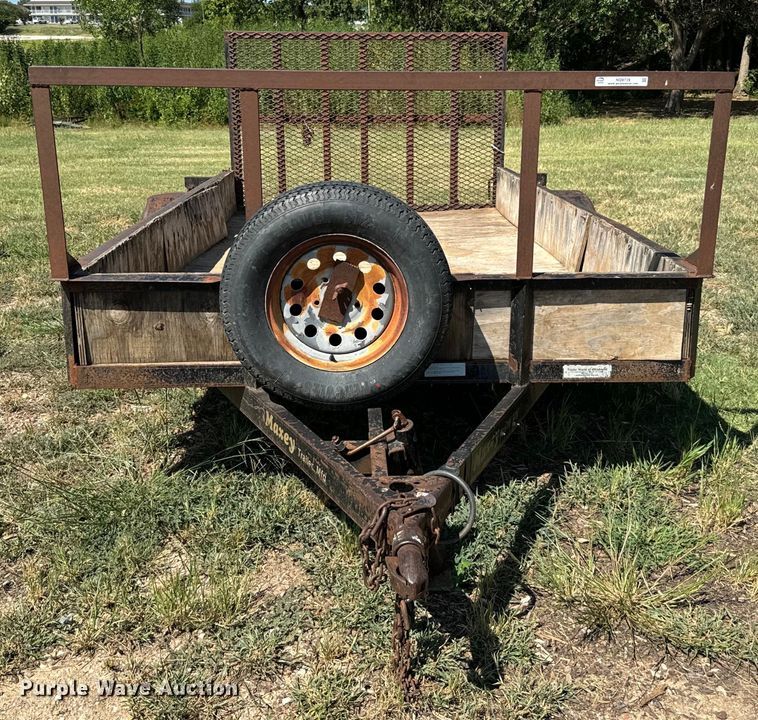 image for item NQ9739 2007 Maxey utility trailer