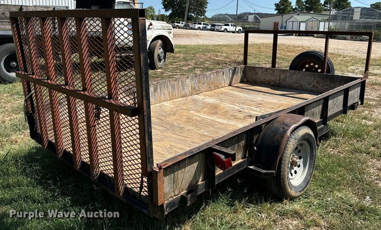 image for item NQ9739 2007 Maxey utility trailer