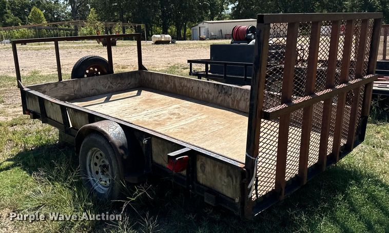 image for item NQ9739 2007 Maxey utility trailer