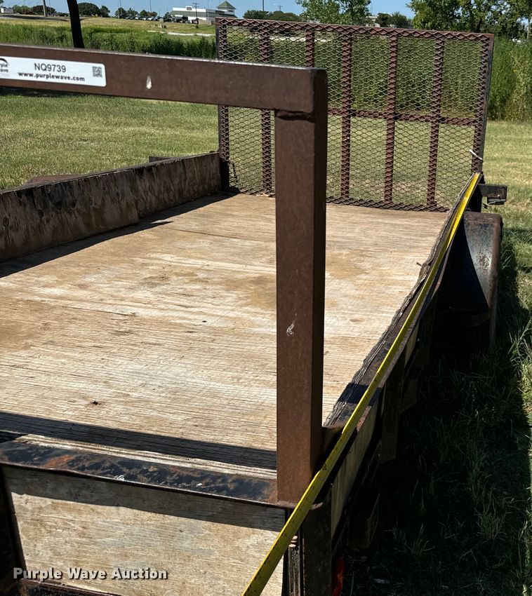 image for item NQ9739 2007 Maxey utility trailer