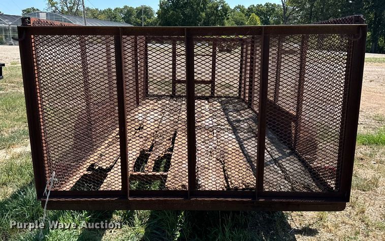 image for item NQ9741 Shop built  utility trailer