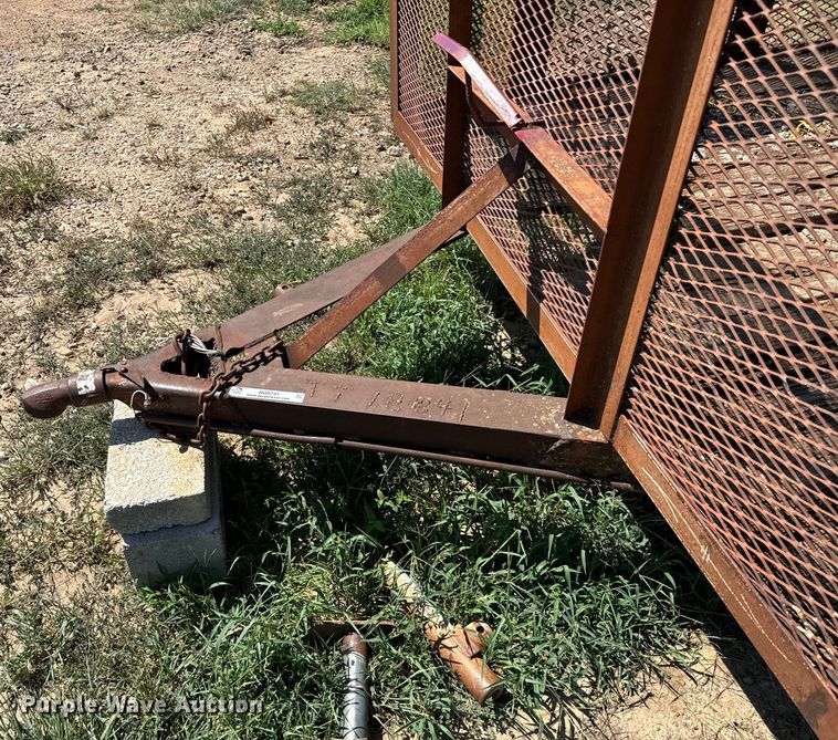 image for item NQ9741 Shop built  utility trailer