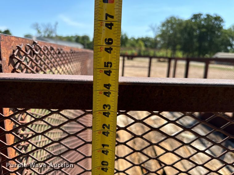 image for item NQ9741 Shop built  utility trailer