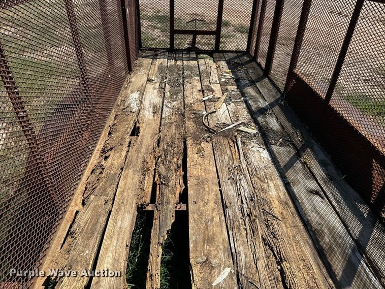 image for item NQ9741 Shop built  utility trailer