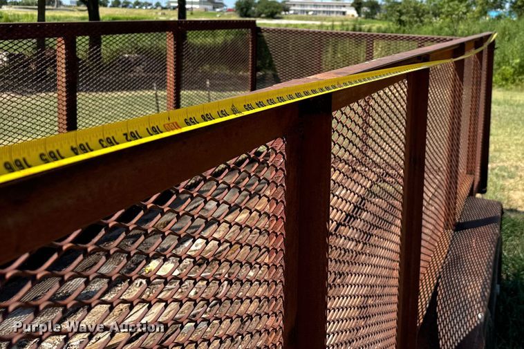 image for item NQ9741 Shop built  utility trailer