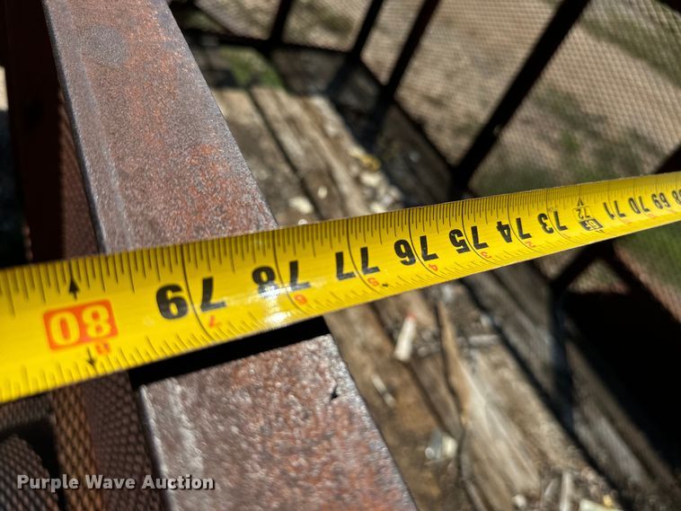 image for item NQ9741 Shop built  utility trailer