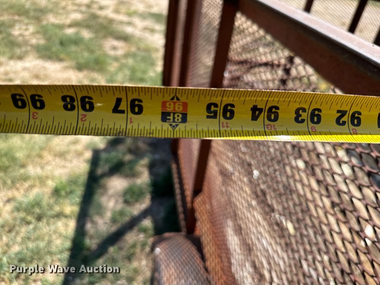 image for item NQ9741 Shop built  utility trailer