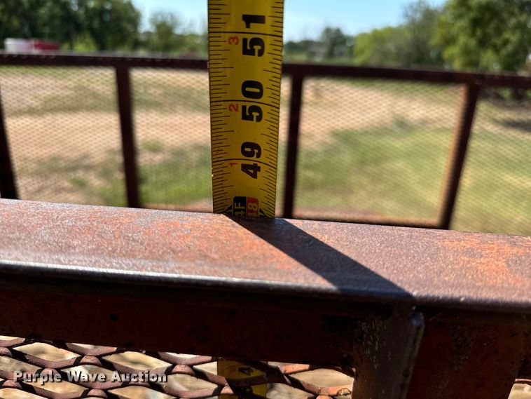 image for item NQ9741 Shop built  utility trailer