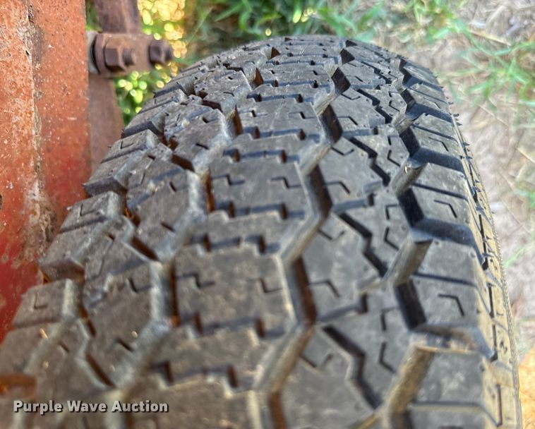 image for item NQ9741 Shop built  utility trailer