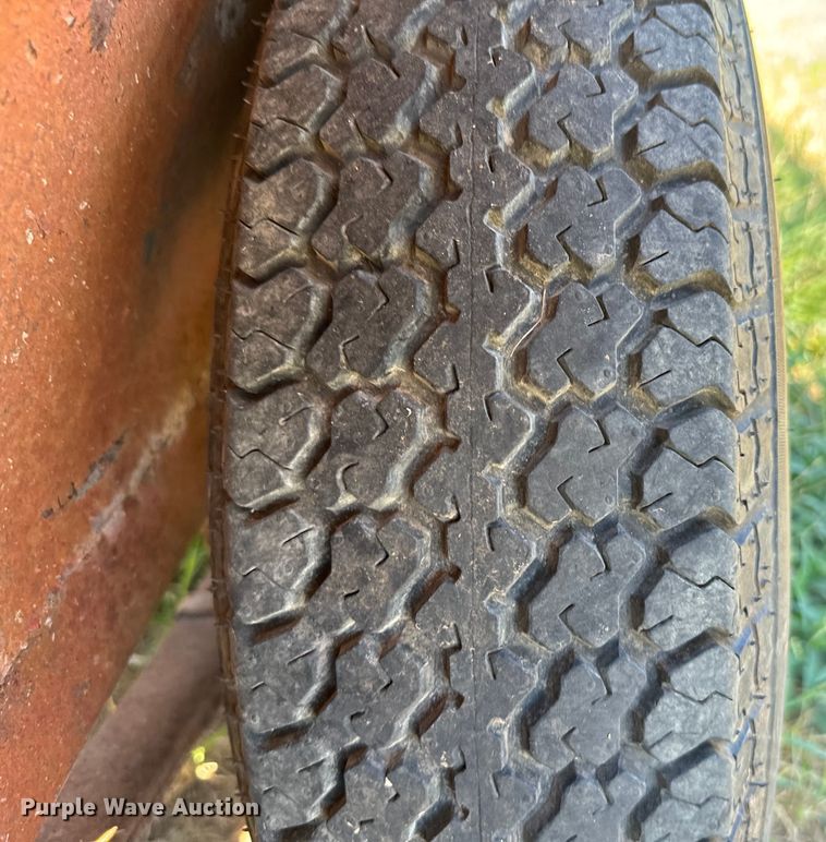 image for item NQ9741 Shop built  utility trailer