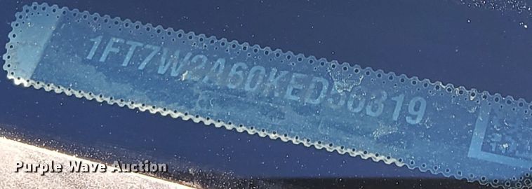 image for item NY9518 2019 Ford F250 Super Duty XL SuperCrew pickup truck