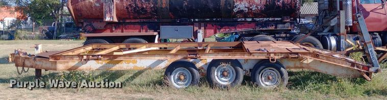 image for item NY9524 1977 Shop built equipment trailer