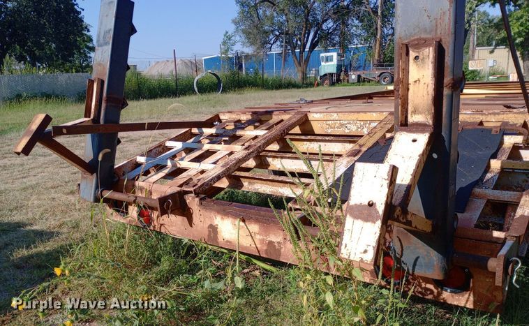 image for item NY9524 1977 Shop built equipment trailer