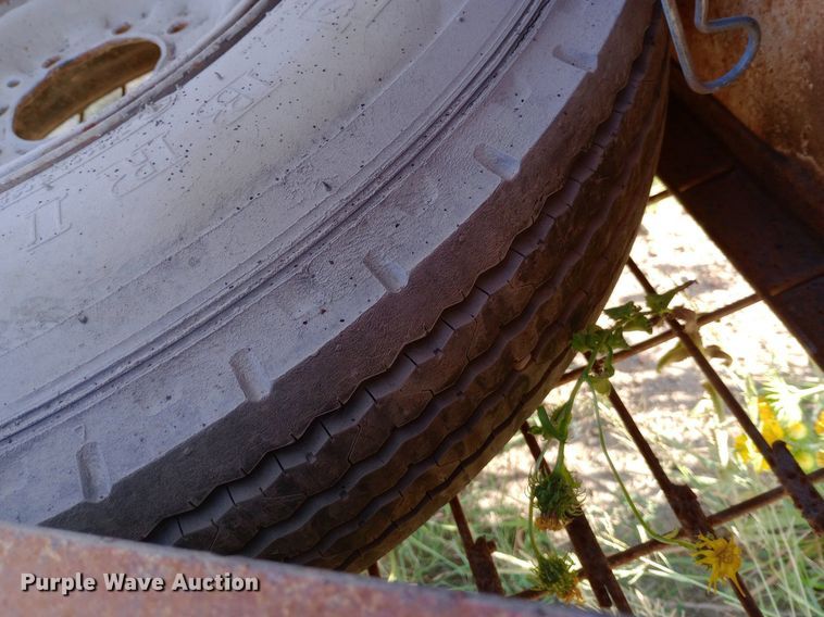 image for item NY9524 1977 Shop built equipment trailer