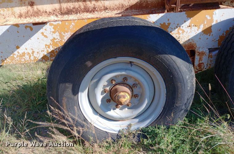 image for item NY9524 1977 Shop built equipment trailer