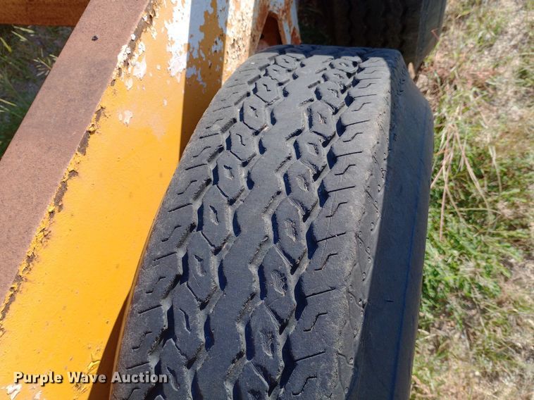 image for item NY9524 1977 Shop built equipment trailer