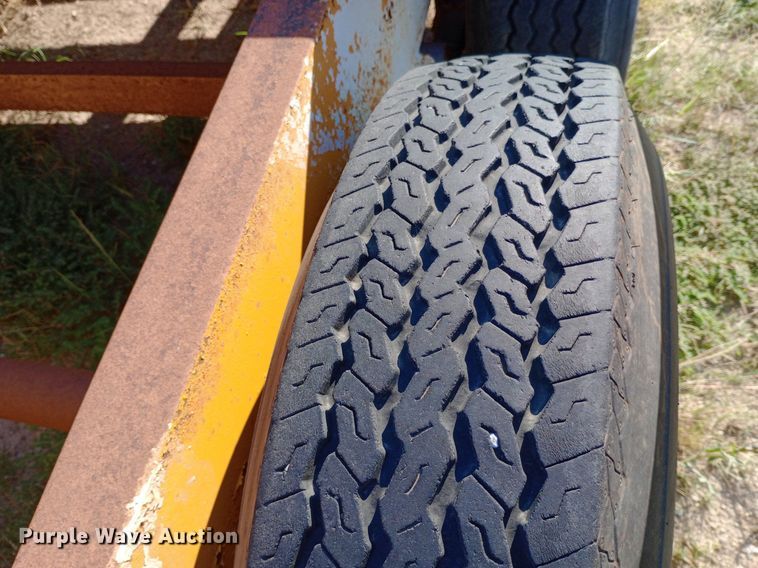 image for item NY9524 1977 Shop built equipment trailer