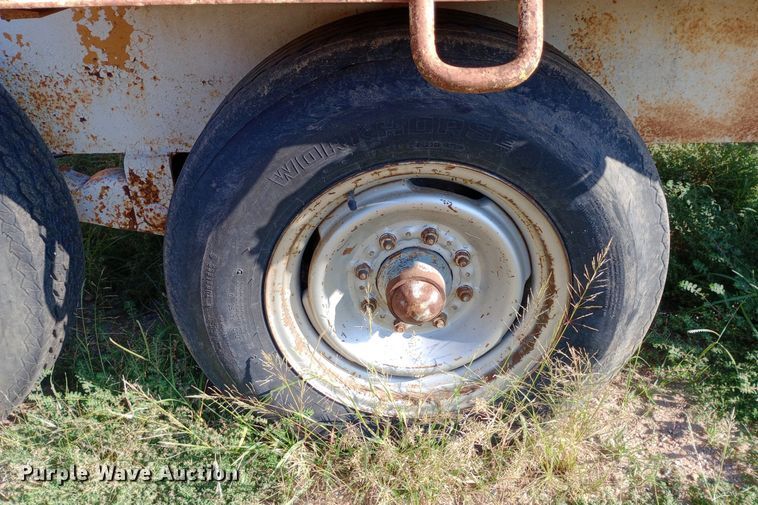 image for item NY9524 1977 Shop built equipment trailer