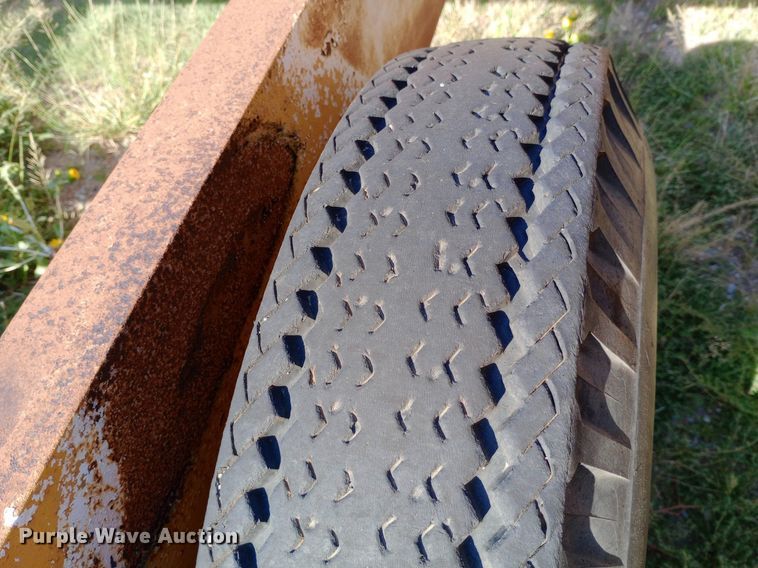 image for item NY9524 1977 Shop built equipment trailer