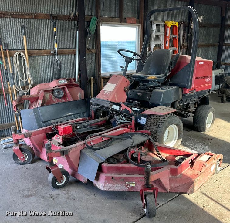 image for item OM9685 Toro 455-D Groundmaster lawn mower