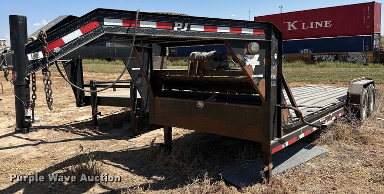 image for item OM9730 2010 PJ tilt deck equipment trailer