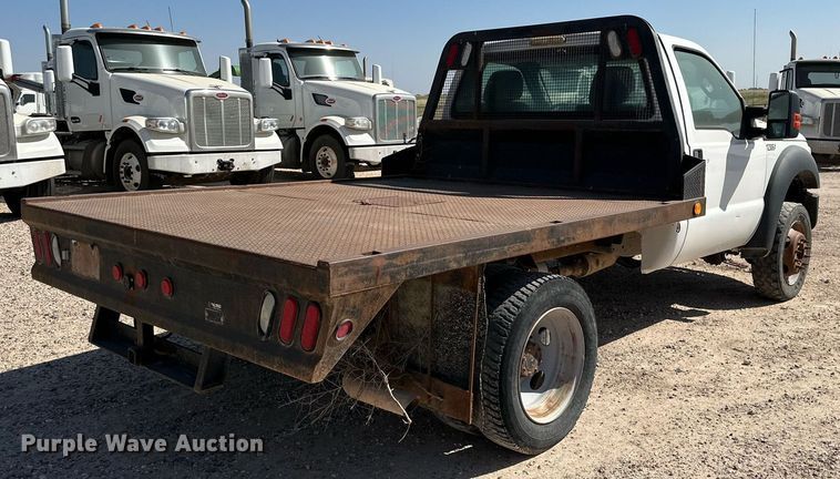 image for item OM9741 2013 Ford F450 Super Duty XL flatbed truck