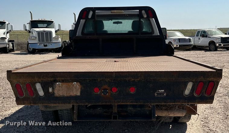image for item OM9741 2013 Ford F450 Super Duty XL flatbed truck