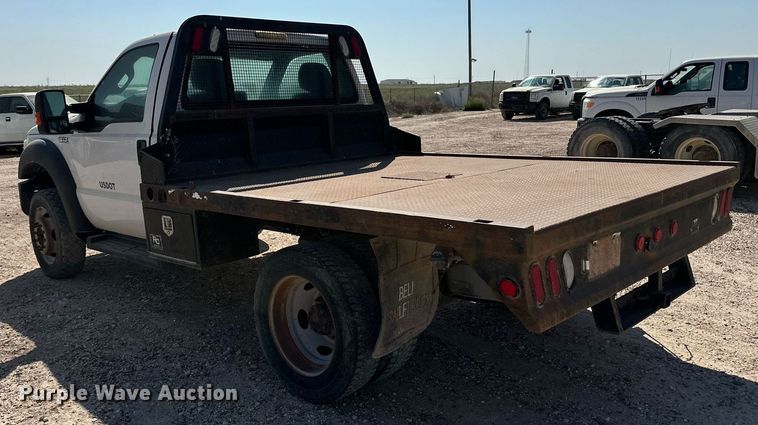 image for item OM9741 2013 Ford F450 Super Duty XL flatbed truck