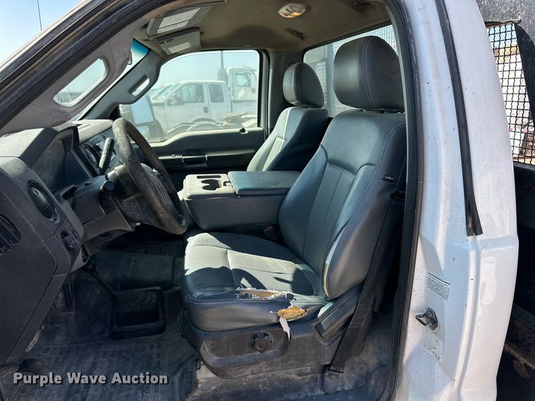 image for item OM9741 2013 Ford F450 Super Duty XL flatbed truck