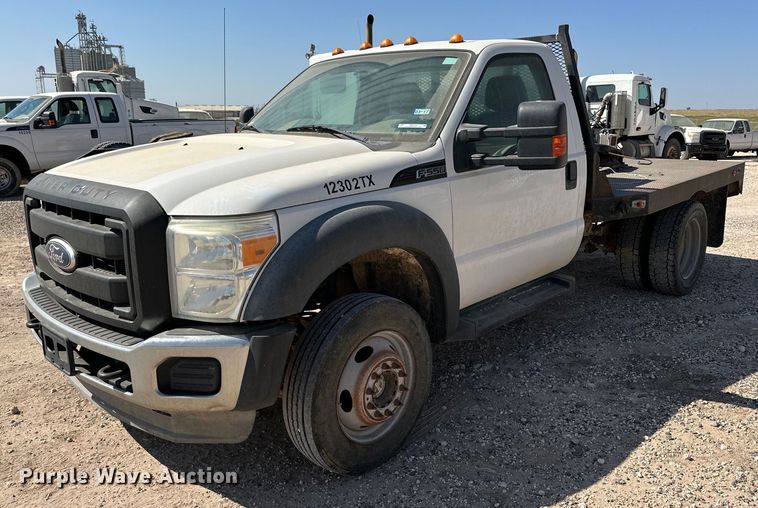 image for item OM9742 2012 Ford F550 Super Duty flatbed truck