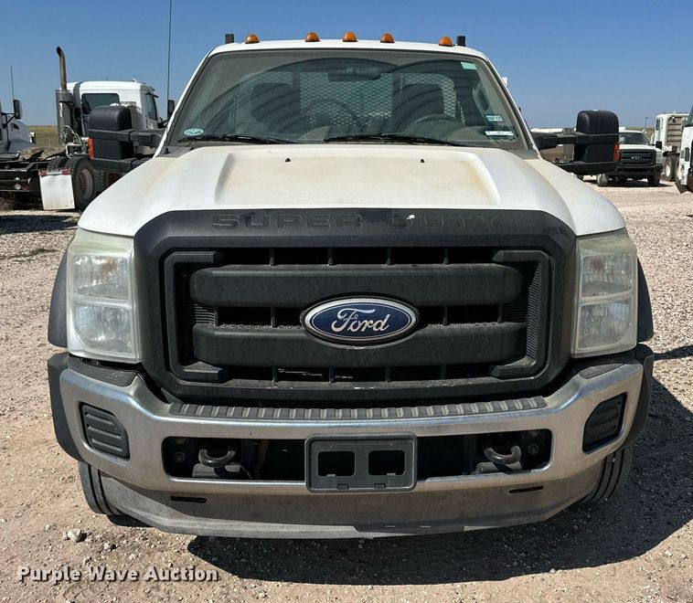 image for item OM9742 2012 Ford F550 Super Duty flatbed truck