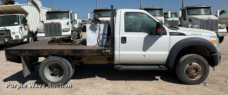 image for item OM9742 2012 Ford F550 Super Duty flatbed truck