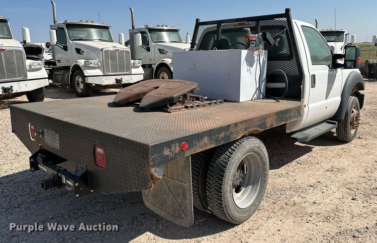 image for item OM9742 2012 Ford F550 Super Duty flatbed truck