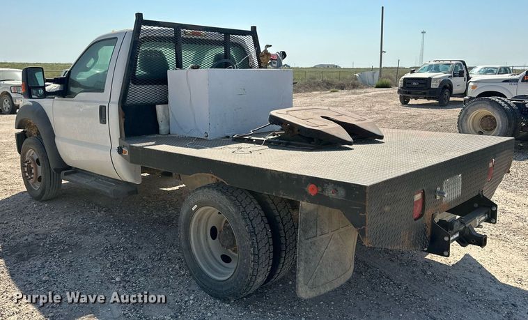 image for item OM9742 2012 Ford F550 Super Duty flatbed truck