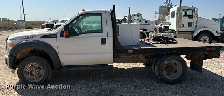 image for item OM9742 2012 Ford F550 Super Duty flatbed truck