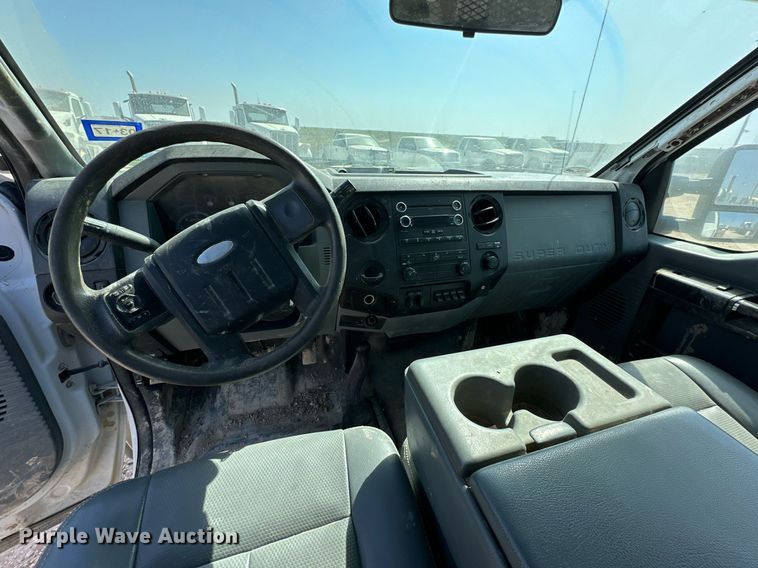 image for item OM9742 2012 Ford F550 Super Duty flatbed truck