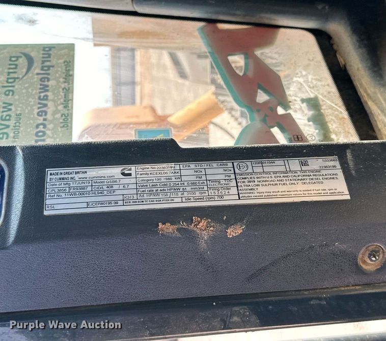 image for item DD3215 2020 Hyundai HL940XT high lift wheel loader