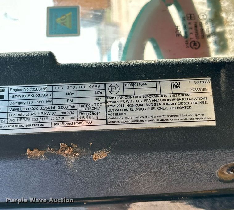 image for item DD3215 2020 Hyundai HL940XT high lift wheel loader