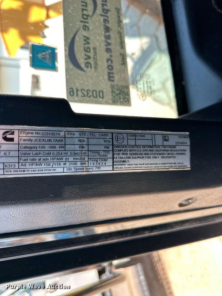 image for item DD3216 2018 Hyundai HL940XT wheel loader