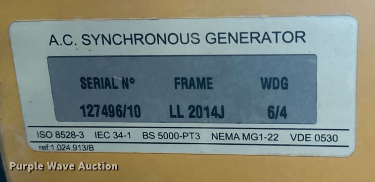 image for item DD3230 2002 Olympian  D75P3 generator