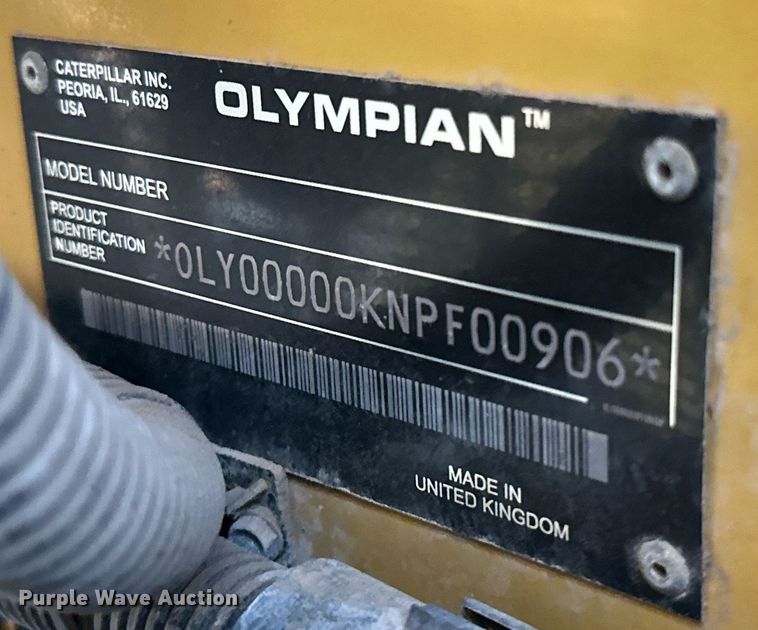 image for item DD3230 2002 Olympian  D75P3 generator
