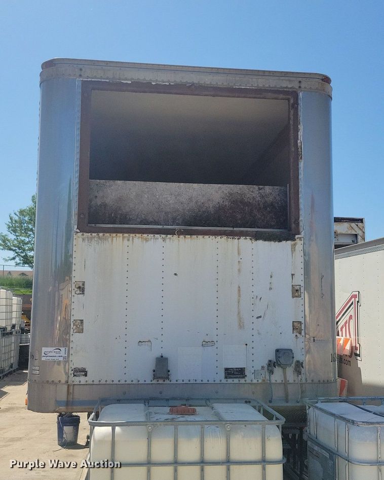image for item DG0628 1995 Dorsey refrigerated van trailer