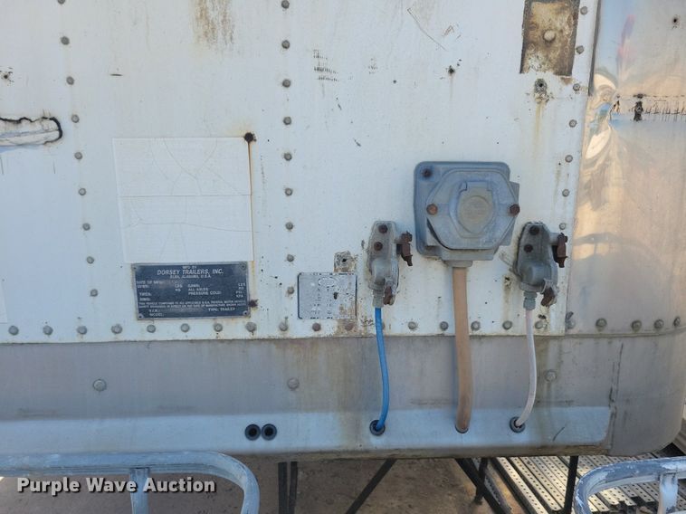 image for item DG0628 1995 Dorsey refrigerated van trailer