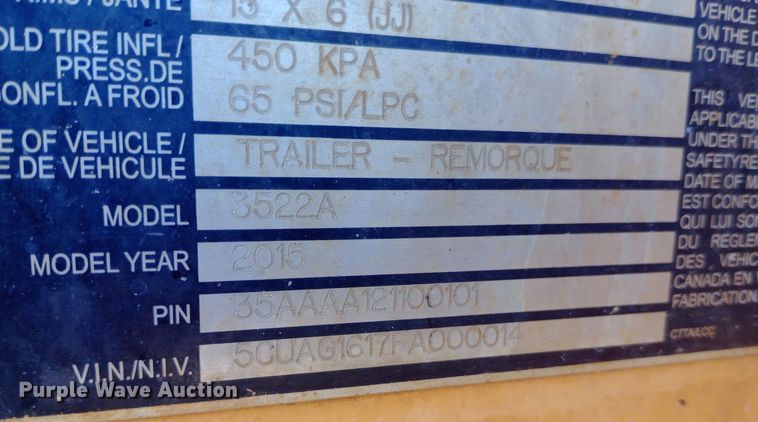 image for item DH1408 2015 Bil-Jax 3522A boom lift