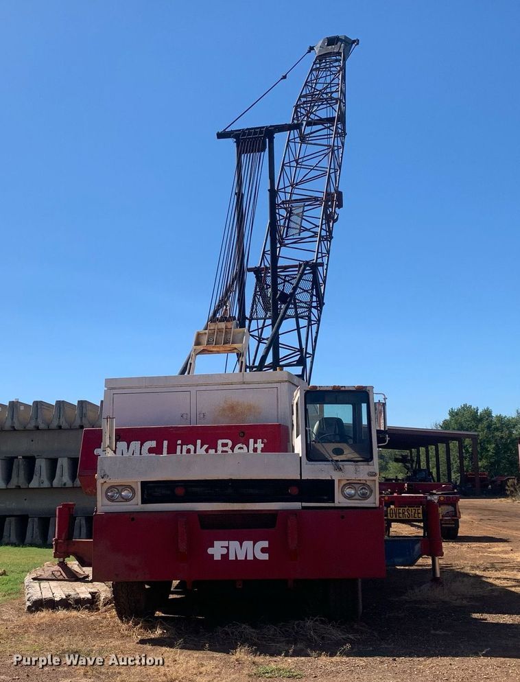 image for item DM1800 1982 FMC Link-Belt HC-218A crane