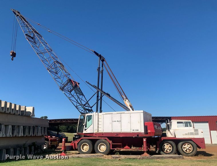 image for item DM1800 1982 FMC Link-Belt HC-218A crane