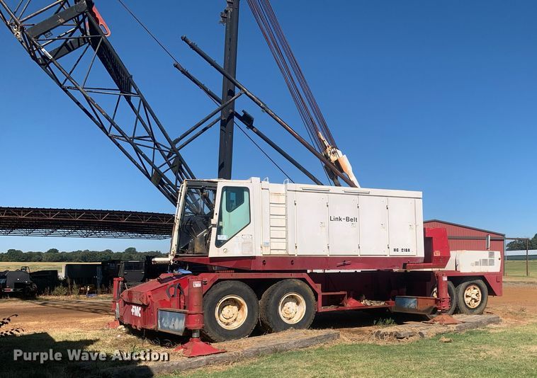 image for item DM1800 1982 FMC Link-Belt HC-218A crane