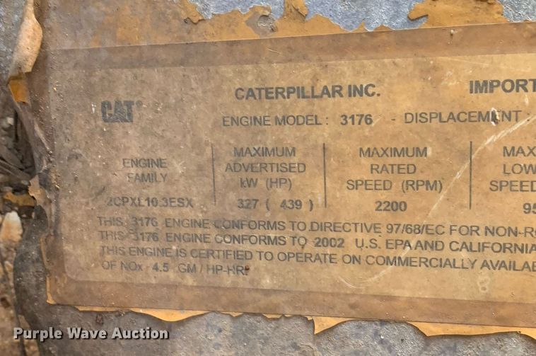 image for item DM1804 2002 Caterpillar 140H motor grader